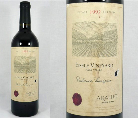 アロウホエステート アイズリー ヴィヤード 1998 Araujo Estate - ワイン